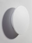 Preview: Nova Luce LED Außen-Wandleuchte Copper 12W warmweiss 3000K IP65 salzwasserfest Weiß Aluminium Ø24cm 9923415