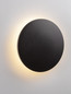 Preview: Nova Luce LED Außen-Wandleuchte Copper 12W warmweiss 3000K IP65 salzwasserfest Schwarz Aluminium Ø24cm 9923416
