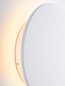 Preview: Nova Luce LED Außen-Wandleuchte Copper 16W warmweiss 3000K IP65 salzwasserfest Weiß Aluminium Ø30cm 9923417