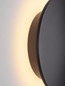 Preview: Nova Luce LED Außen-Wandleuchte Copper 16W warmweiss 3000K IP65 salzwasserfest Schwarz Aluminium Ø30cm 9923418