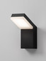 Preview: Nova Luce LED Außen-Wandleuchte Farge 12W warmweiss 3000K IP65 salzwasserfest Anthrazit Aluminium 22x16,5cm 9971477