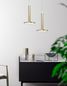 Preview: Nova Luce PALENCIA LED Pendelleuchte Messing 10W Warmweiss 120x15cm 1703301201