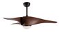 Preview: Nova Luce BREEZE LED Ventilator Schwarz 18W Warmweiss 45-58x132cm 5267611