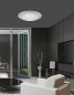 Preview: Nova Luce SHELL Deckenleuchte E27 3-fach Weiß 9,5x40cm dimmbar 702203