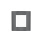 Preview: Nova Luce ZENITH Wandleuchte E27 Grau 12W IP44 23x9,5x26,4cm dimmbar 713514