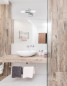 Preview: Nova Luce DRITTO Wandleuchte G9 2-fach Chrom IP44 24x13x11cm dimmbar 71606601