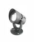 Preview: Nova Luce NORTH LED Bodenspot Grau 18W IP65 Warmweiss 13x19,5x20-29cm 742071