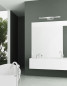 Preview: Nova Luce MODENA LED Wandleuchte Chrom 12W IP44 Warmweiss 49x9x6,5cm 787001