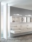 Preview: Nova Luce VANESE LED Wandleuchte Chrom 18W IP44 Warmweiss 63x7,5x7,5cm 787006