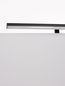 Preview: Nova Luce GLIM LED Wandleuchte Schwarz 18W IP44 Warmweiss 63x6,5x6,5cm 787015