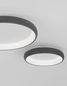 Preview: Nova Luce ALBI LED Deckenleuchte Grau 50W Warmweiss 8,5x61cm dimmbar 8105617