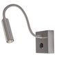 Preview: Nova Luce MADISON LED Wandleuchte Chrom 3W Warmweiss 32x8x31cm 8128201
