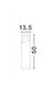 Preview: Nova Luce LOCK LED Pollerleuchte Grau 12W IP54 13,5x13,5x50cm 813104