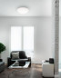 Preview: Nova Luce BREST Deckenleuchte E27 2-fach Weiß 13x38cm dimmbar 832403