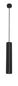 Preview: Nova Luce GIA Pendelleuchte GU10 Schwarz 170x6cm dimmbar 834870