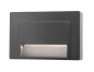 Preview: Nova Luce LUTON LED Wandleuchte Grau 1,2W IP65 Warmweiss 12,5x3,3x8,3cm 8403626