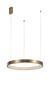 Preview: Nova Luce VEGAS LED Pendelleuchte Messing 23W Warmweiss 180x65cm 86016807