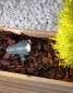 Preview: Nova Luce INSIDE Spießleuchte GU10 Grau 7W IP54 7,5x15x36cm dimmbar 875409