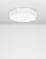 Preview: Nova Luce EBEN LED Deckenleuchte Weiß 24W Warmweiss 6x40cm 9001492