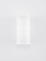 Preview: Nova Luce STONE Wandleuchte E27 Weiß 12W IP54 12x15x23cm 9002850