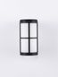 Preview: Nova Luce STONE Wandleuchte E27 Schwarz 12W IP54 12x15x23cm 9002851