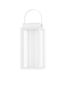Preview: Nova Luce VERHAL LED Dekorative Stehleuchte Weiß 2W IP54 Warmweiss 16x16x47,5cm dimmbar 9002861