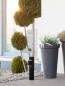 Preview: Nova Luce ADURO LED Sockelleuchte Schwarz 7,6W IP54 Warmweiss 7,5x11,7x35cm 9002871