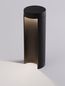 Preview: Nova Luce TIEN LED Sockelleuchte Schwarz 8,5W IP54 Warmweiss 9x9x25cm 9002878