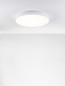 Preview: Nova Luce LINUS LED Deckenleuchte Weiß 50W Warmweiss 9x60cm dimmbar 9005645