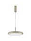 Preview: Nova Luce LINUS LED Pendelleuchte Champagnergold 40W Warmweiss 150x45cm dimmbar 9005650