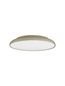 Preview: Nova Luce LINUS LED Deckenleuchte Champagnergold 50W Steuerbare Lichtfarbe 9x60cm dimmbar 9005658