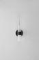 Preview: Nova Luce CENTURY Wandleuchte G9 2-fach Schwarz 10x11x31cm dimmbar 9006054