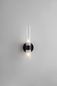 Preview: Nova Luce CENTURY Wandleuchte G9 2-fach Schwarz 10x11x31cm dimmbar 9006054