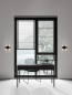 Preview: Nova Luce CENTURY Wandleuchte G9 4-fach Schwarz 17,5x15x46,5cm dimmbar 9006055