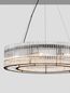 Preview: Nova Luce BAROK Pendelleuchte G9 9-fach Schwarz 210x70cm dimmbar 9006056