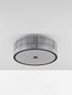 Preview: Nova Luce BAROK Deckenleuchte G9 6-fach Schwarz 17x47cm dimmbar 9006058