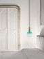 Preview: Nova Luce MURANO Pendelleuchte E14 Gold 184,5x16cm dimmbar 9009233