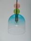 Preview: Nova Luce MURANO Pendelleuchte E14 Gold 184,5x16cm dimmbar 9009233