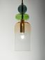 Preview: Nova Luce MURANO Pendelleuchte E14 Gold 184x10,8cm dimmbar 9009235