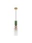 Preview: Nova Luce MURANO Pendelleuchte E14 Gold 198x10,8cm dimmbar 9009236