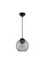 Preview: Nova Luce MIDORI Pendelleuchte E27 Schwarz 182,5x24cm dimmbar 9009241