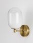 Preview: Nova Luce BALOR Wandleuchte G9 Gold 12x18x24,5cm dimmbar 9009247