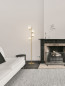 Preview: Nova Luce BALOR Stehlampe G9 4-fach Gold 28x52,8x165cm 9009248