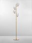 Preview: Nova Luce BALOR Stehlampe G9 4-fach Gold 28x52,8x165cm 9009248