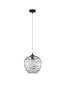 Preview: Nova Luce EVLEEN Pendelleuchte E27 Schwarz 120x25cm dimmbar 9009258