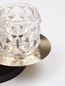 Preview: Nova Luce LAWAN Deckenleuchte G9 3-fach Gold 20x36cm dimmbar 9009293