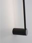 Preview: Nova Luce SYNTHESI LED Wandleuchte Schwarz 17W Warmweiss 6x10x60cm 9009322