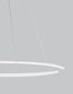 Preview: Nova Luce BREDA LED Pendelleuchte Weiß 30W Warmweiss 200x70cm 9010021