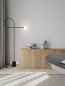 Preview: Nova Luce DEDALO Stehlampe G9 Schwarz 150x10cm 9010224
