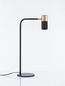 Preview: Nova Luce PONGO Tischleuchte GU10 Schwarz 55x16cm dimmbar 9010225